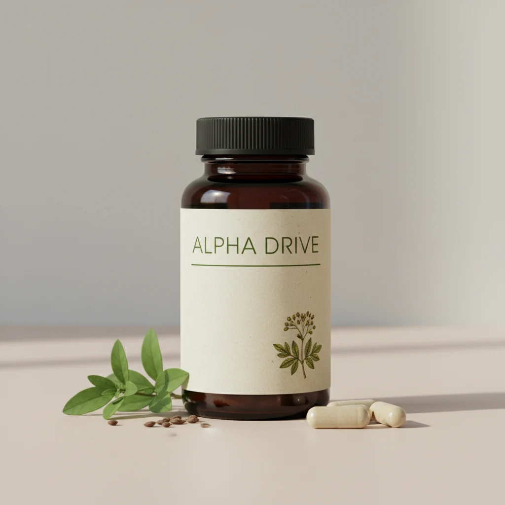 Alpha Drive -ravintolisäpurkki, 60 kapselia